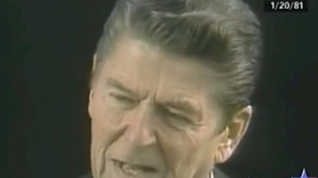 Ronald Reagan Inaugural Adress (1981)