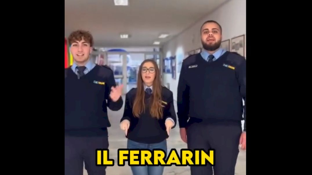 Sciopero degli alunni dell'I.T. Aeronautico Ferrarin di Catania